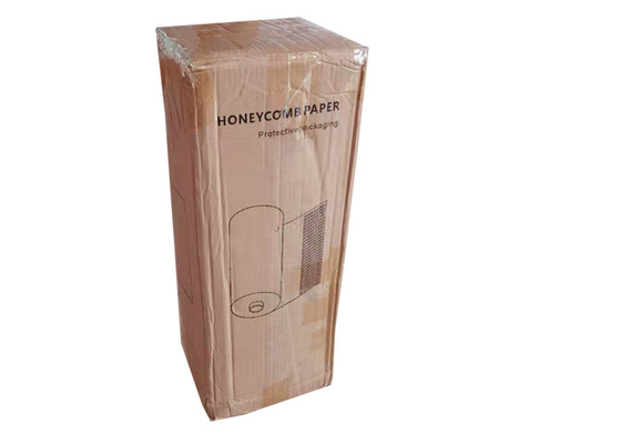 100% Recyclable 250m Paper Cushion Packaging Honeycomb Cushioning Type