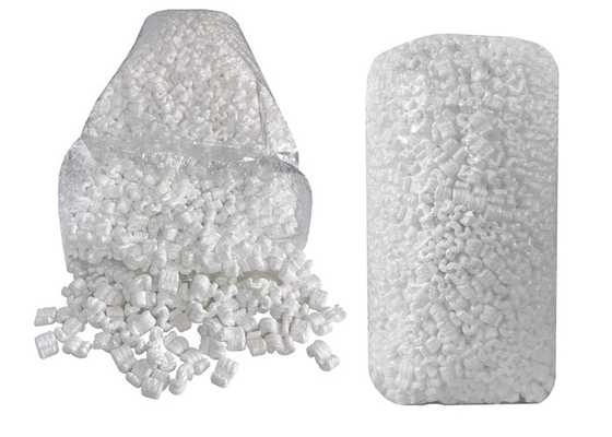 Off White Color Paper Cushion Packaging 3.5 Cuft EPS Packing Peanuts