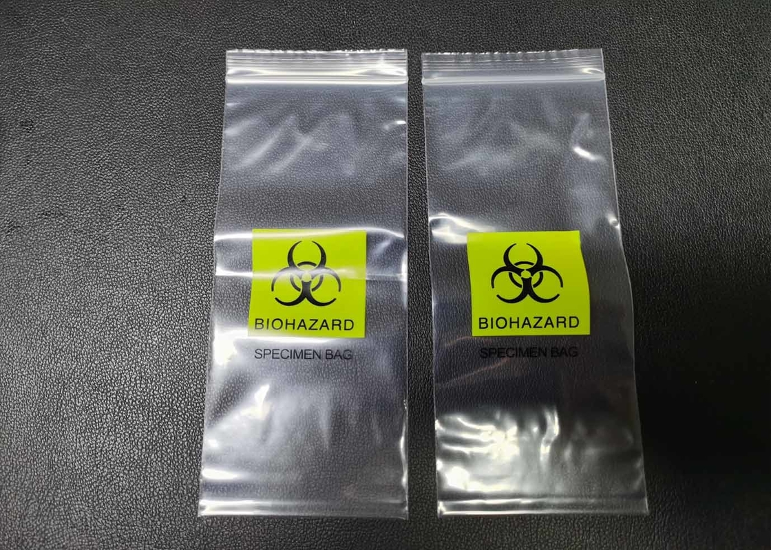 Air Tight Poly 70x165mm Press Seal Bag For Nucleic Acid Testing And Collection